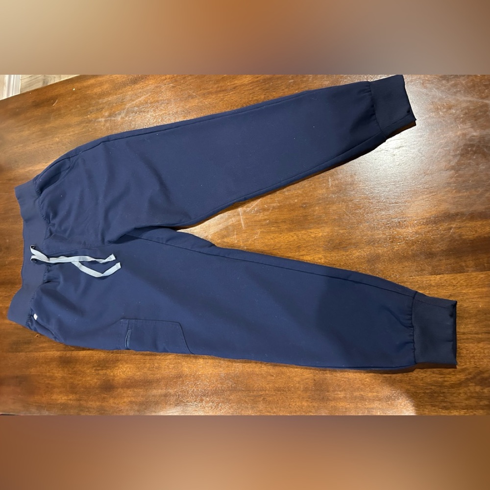 Navy Jogger scrubs with Drawstring